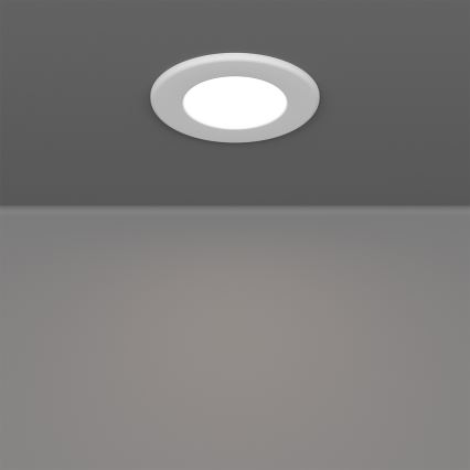 Eglo - Lot de 3 spots encastrables LED 3,7 W / 230 V / 2700/4000/6500 K Ø 8,8 cm blanc