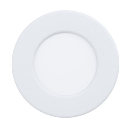 Eglo - Spot encastré LED, 3,7 W, 230 V, 3 températures de couleur 2700/4000/6500 K, Ø 8,8 cm, blanc