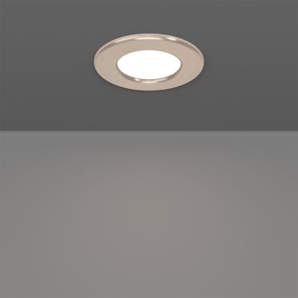 Eglo - LOT de 3 spots encastrés LED 3,7W/230V 2700/4000/6500K Ø 8,8 cm chrome mat