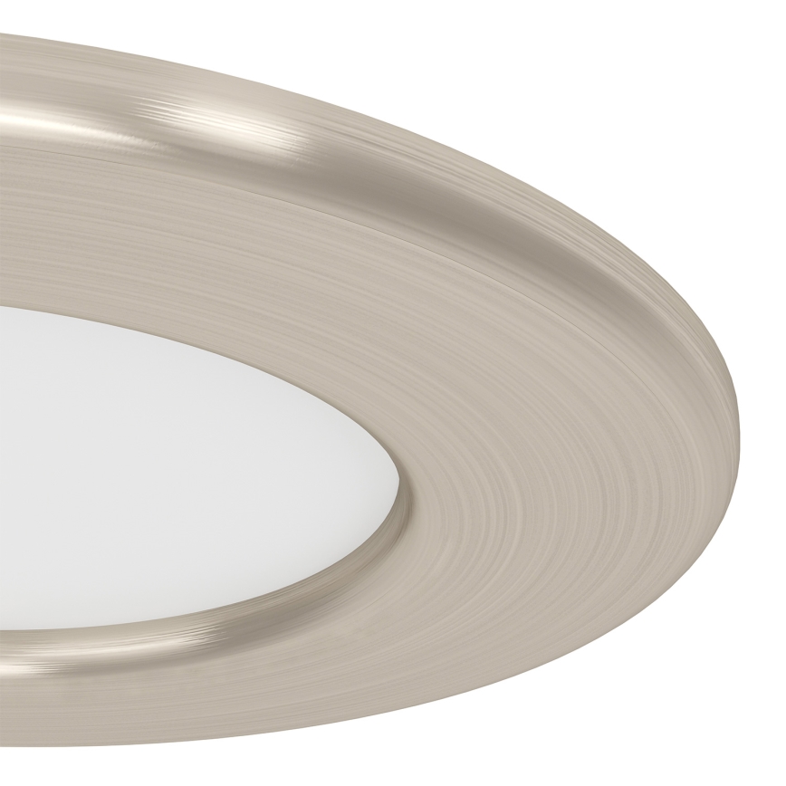 Eglo - Plafonnier encastré LED/3,7 W/230 V 2700/4000/6500 K Ø 8,8 cm chrome mat
