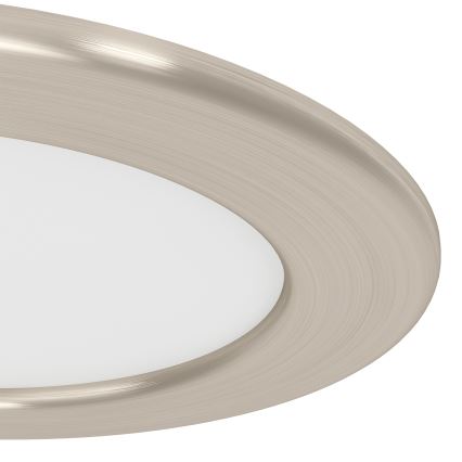 Eglo - Spot encastré LED/6,3W/230V 2700/4000/6500K Ø 11,9 cm chrome mat