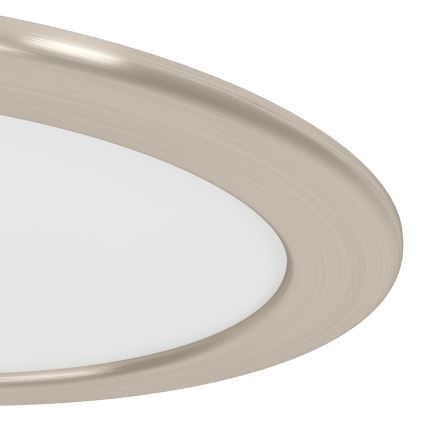 Eglo - Luminaire encastré LED/10,5W/230V 2700/4000/6500K Ø 16,8 cm chrome mat
