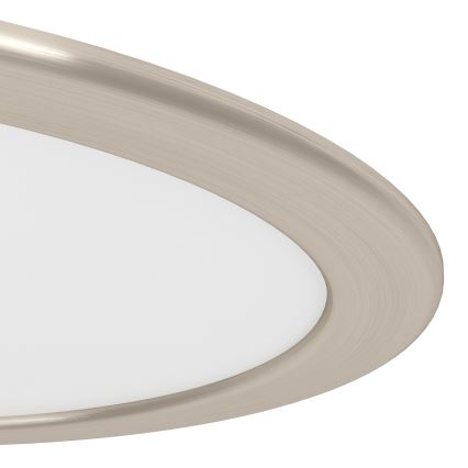 Eglo - Luminaire encastré LED 18,5 W 230 V 2700/4000/6500 K Ø 21,6 cm chrome mat
