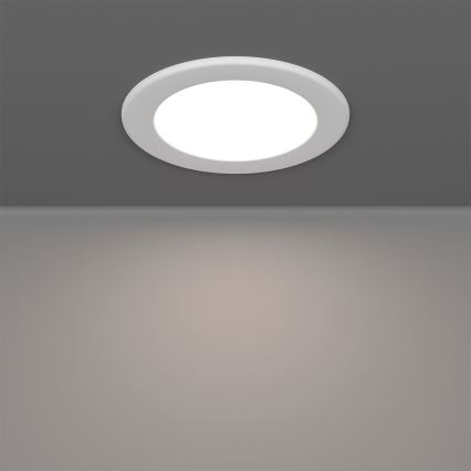 Eglo - Plafonnier encastré LED RGBW dimmable pour salle de bains LED/5W/230V 2700-6500K Ø 12 cm IP44 blanc