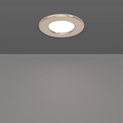 Eglo - Ensemble de 3 spots encastrés LED RGBW dimmables pour salle de bains LED 2,8 W / 230 V 2700–6500 K Ø 8,8 cm IP44 chrome mat