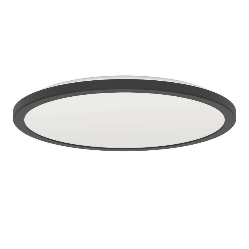 Eglo - Plafonnier salle de bain LED/18,5W/230V 2700K/4000K/6500K d. 38,9 cm IP44 noir