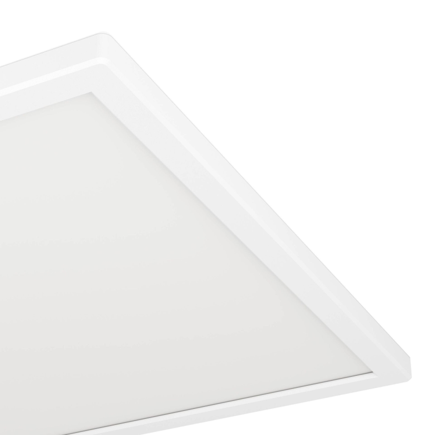 Eglo - Plafonnier extérieur à intensité variable LED/17,6W/230V 2700-6500K 39x39 cm IP44 blanc + télécommande