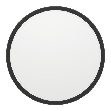 Eglo - Plafonnier extérieur RGBW à intensité variable LED/13,9W/230V 2700-6500K d. 30 cm IP44 noir ZigBee