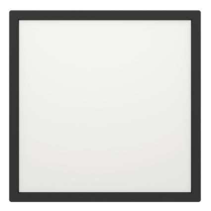 Eglo - Plafonnier extérieur RGBW à intensité variable LED/13,4W/230V 2700-6500K 29x29 cm IP44 noir