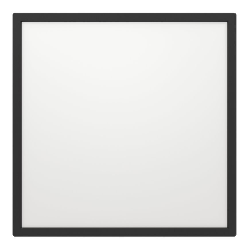 Eglo - Plafonnier extérieur RGBW à intensité variable LED/17W/230V 2700-6500K 50x50cm IP44 noir ZigBee