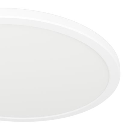 Eglo - Plafonnier extérieur RGBW à intensité variable LED/18,5W/230V 2700-6500K d. 38,9cm IP44 blanc ZigBee