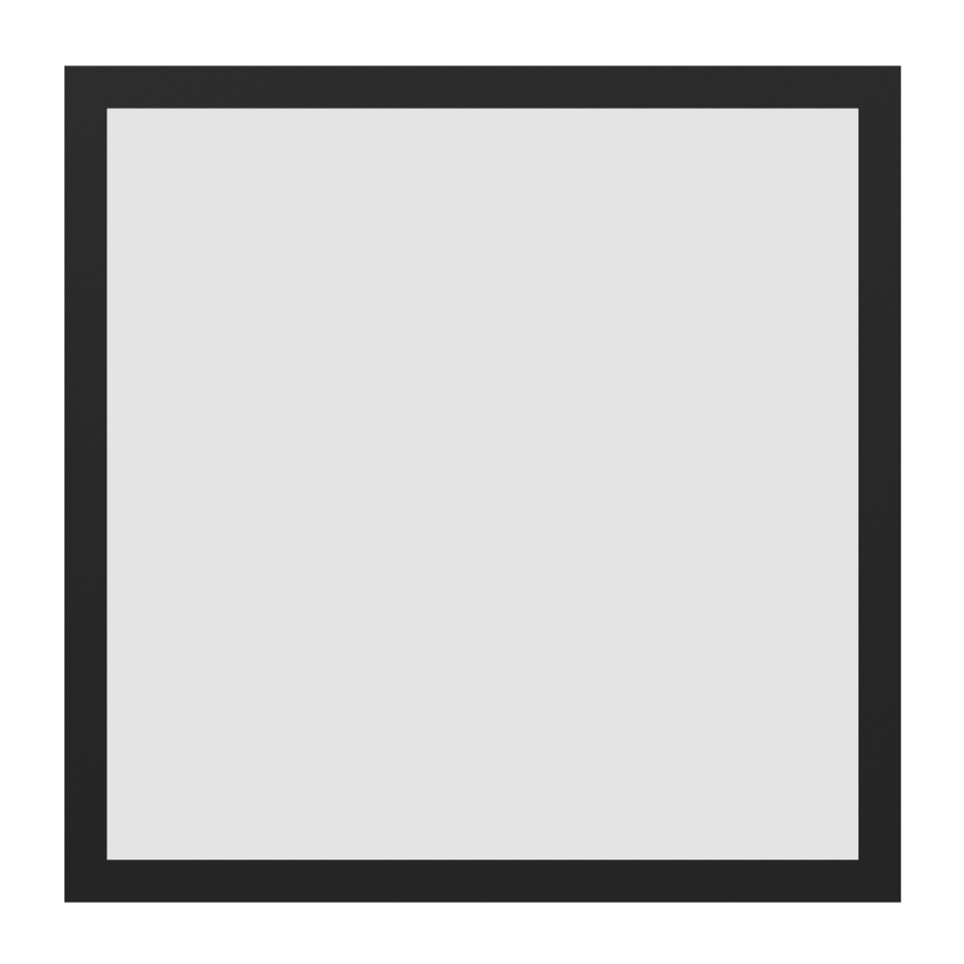 Eglo - Plafonnier LED RGBW dimmable LED/19W/230V 2700-6500K 40x40 cm noir