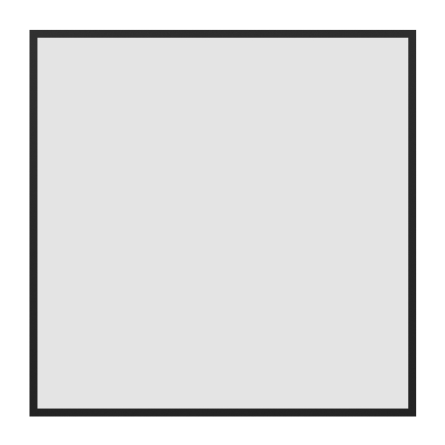 Eglo - Panneau LED RGBW dimmable en saillie LED/33W/230V 2700-6500K 60x60 cm noir