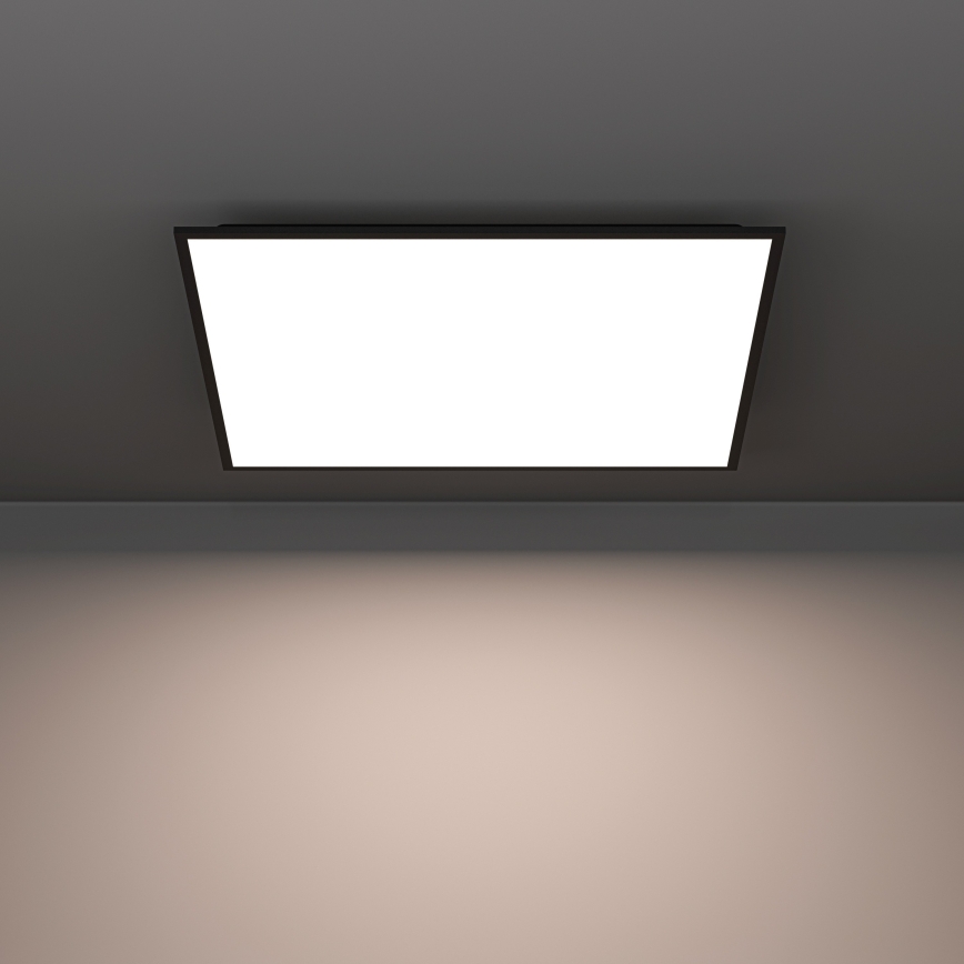 Eglo - Panneau LED RGBW dimmable en saillie LED/33W/230V 2700-6500K 60x60 cm noir