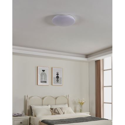 Eglo - Plafonnier LED pour salle de bains LED/36W/230V Ø 43 cm IP54 blanc