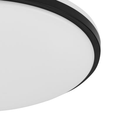 Eglo - Plafonnier LED pour salle de bains LED/18W/230V 3000/4000/6500K IP54 noir