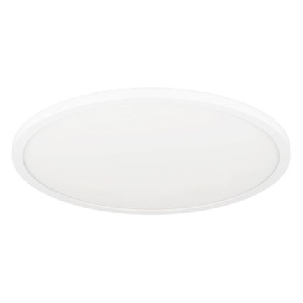 Eglo - Plafonnier LED pour salle de bains, 20,2 W / 230 V, Ø 39 cm, IP54, blanc
