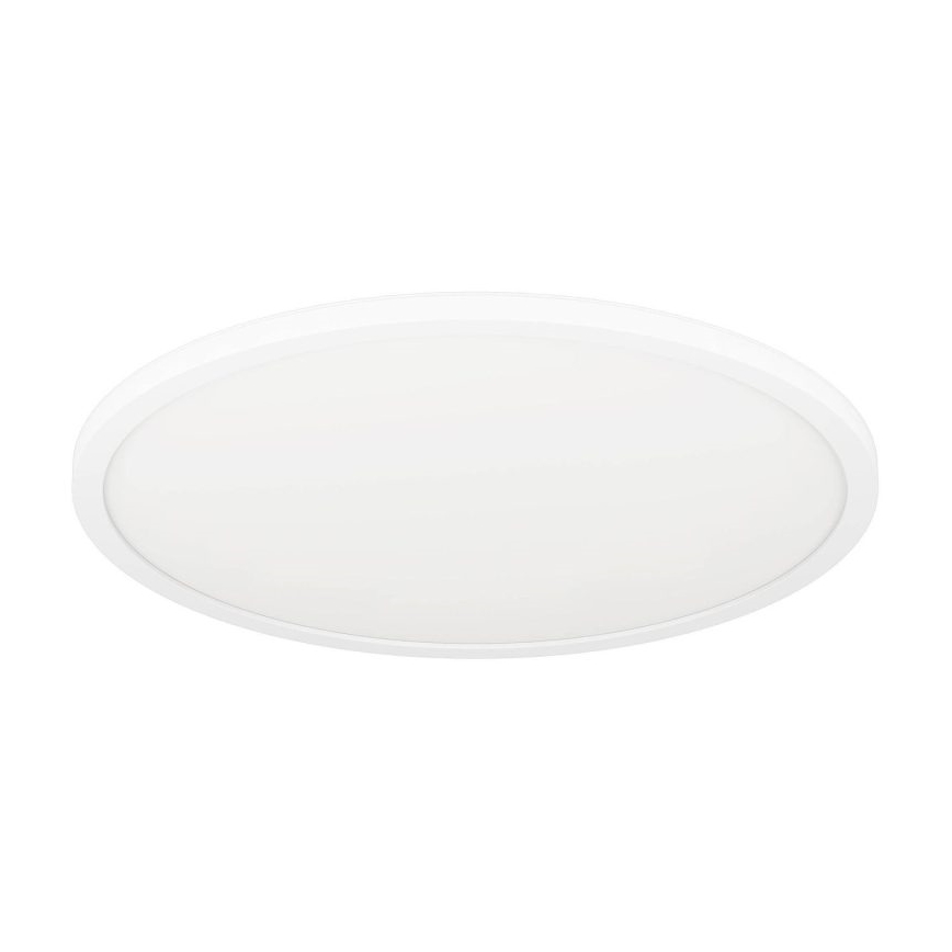 Eglo - Plafonnier LED pour salle de bains, 20,2 W / 230 V, Ø 39 cm, IP54, blanc