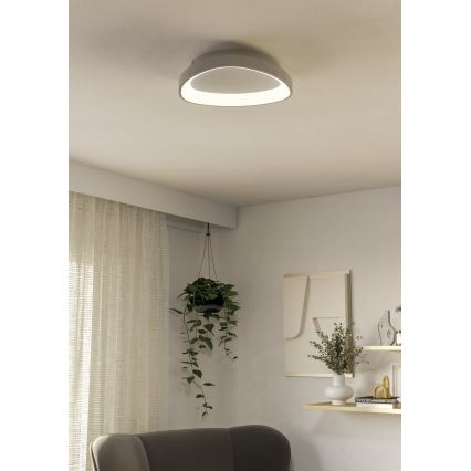 Eglo - Plafonnier à intensité variable LED/12W/230V 2700-6500K blanc + télécommande