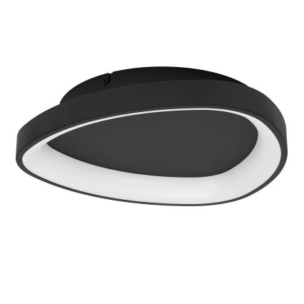 Eglo - Plafonnier à intensité variable LED/12W/230V 2700-6500K noir + télécommande