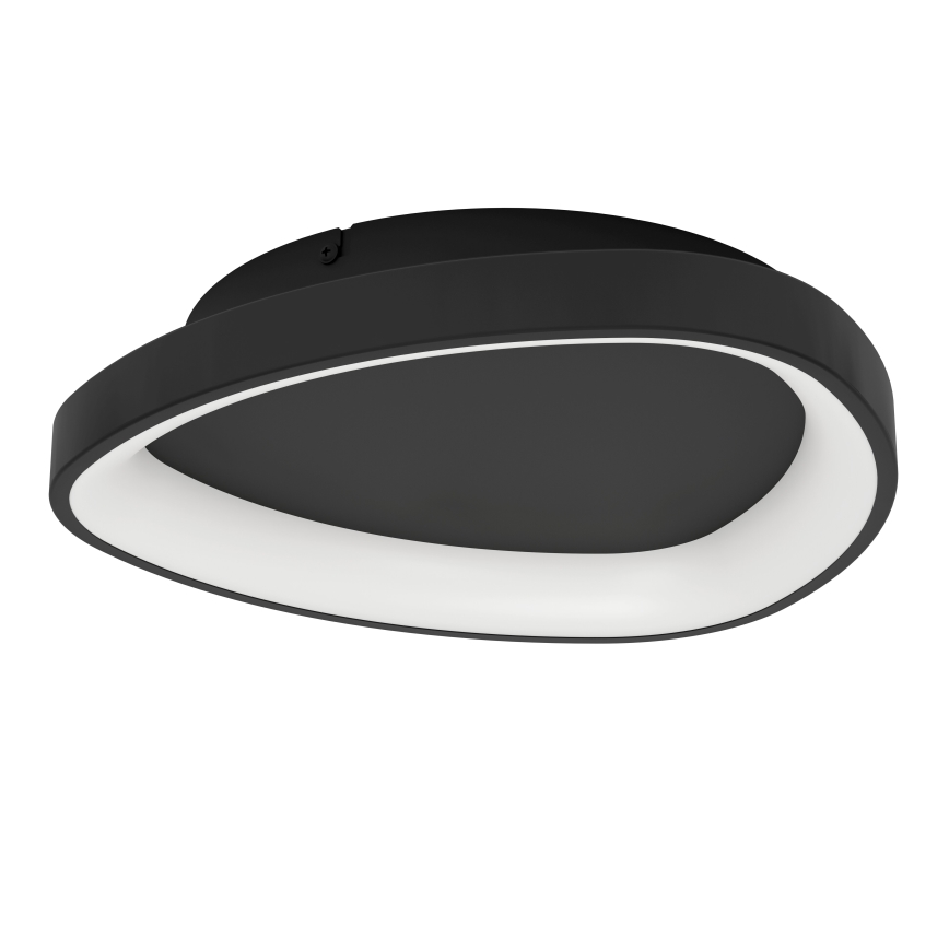Eglo - Plafonnier à intensité variable LED/12W/230V 2700-6500K noir + télécommande
