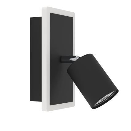 Eglo - Spot mural LED/7W/230V noir