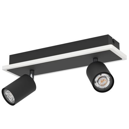 Eglo - Spot LED/12W/230V noir