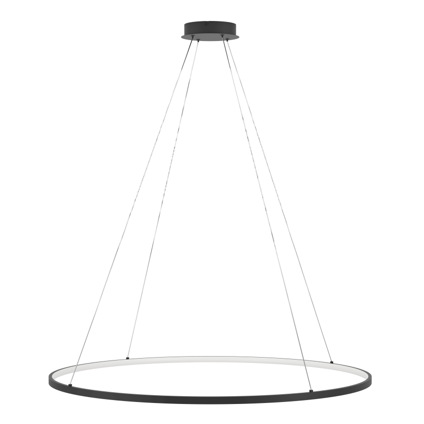 Eglo - Suspension filaire à intensité variable LED/40W/230V 2700-6500K noir + télécommande