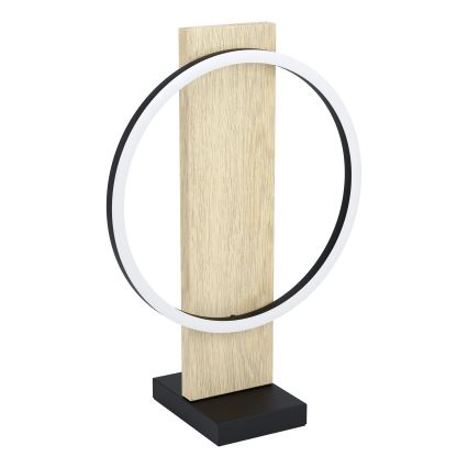 Eglo - Lampe de table LED/12W/230V 3000K beige/noir