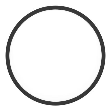 Eglo - Plafonnier LED RGBW dimmable pour salle de bain LED/17,5 W/230 V 2700–6500 K Ø 39,9 cm IP44 noir