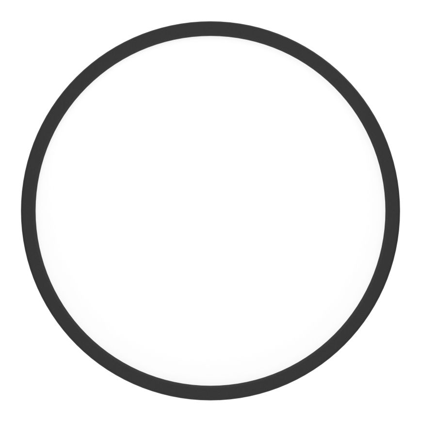 Eglo - Plafonnier LED RGBW dimmable pour salle de bain LED/17,5 W/230 V 2700–6500 K Ø 39,9 cm IP44 noir