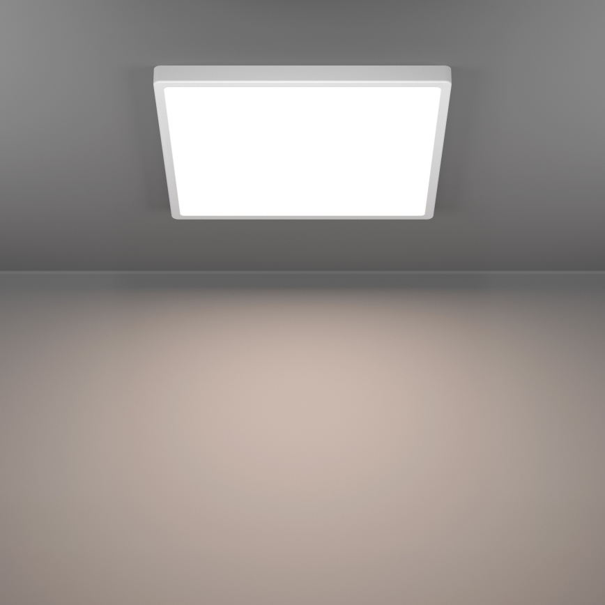 Eglo - Plafonnier LED RGBW dimmable pour salle de bains LED/17,8W/230V 2700-6500K Ø 39 cm IP44 blanc