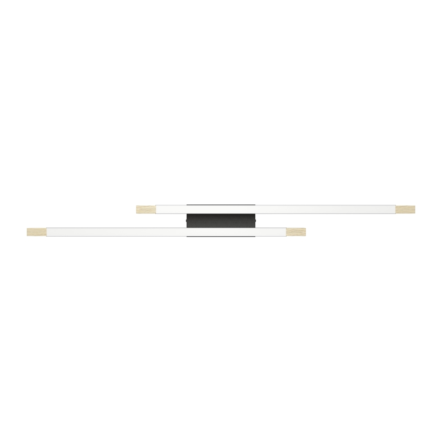 Eglo - Plafonnier à intensité variable 2xLED/10W/230V 3000K noir/beige