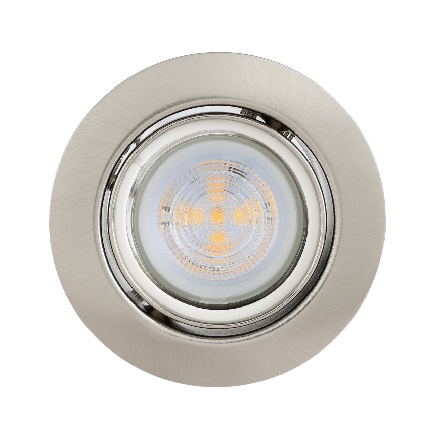 Eglo - LOT 3x Spot encastrable 1xGU10/4W/230V chrome mat