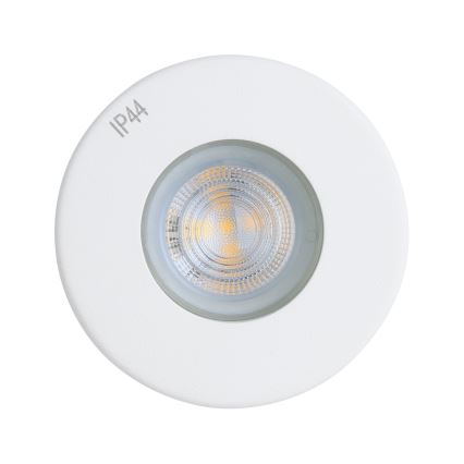 Eglo - LOT 3xLED Spot encastrable salle de bain 1xGU10/4W/230V IP44 blanc