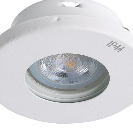 Eglo - LOT 3xLED Spot encastrable salle de bain 1xGU10/4W/230V IP44 blanc
