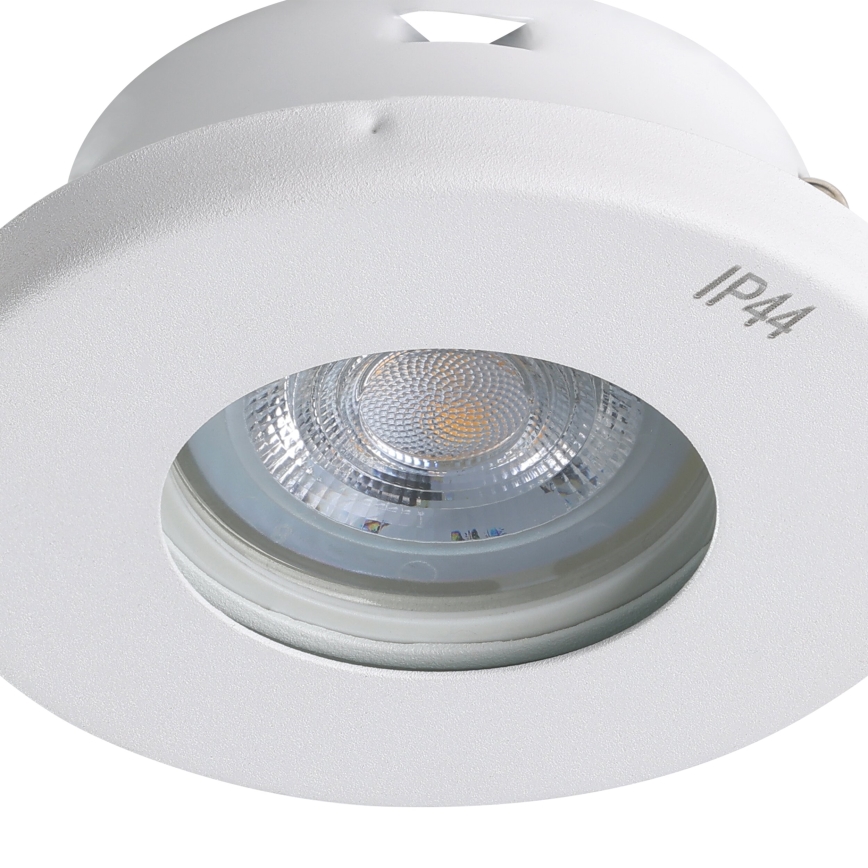 Eglo - LOT 3xLED Spot encastrable salle de bain 1xGU10/4W/230V IP44 blanc