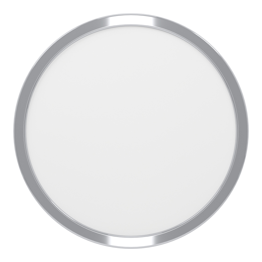 Eglo - Plafonnier de salle de bains LED 14,2 W 230 V 2700/4000/6500 K Ø 27,8 cm IP44 chrome brillant