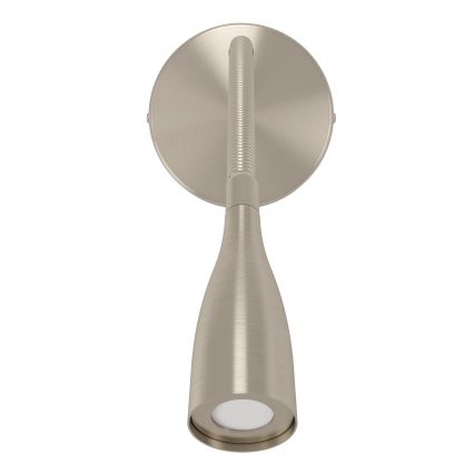 Eglo - Applique murale flexible à LED avec port USB, 3,8 W, 230 V, chrome mat