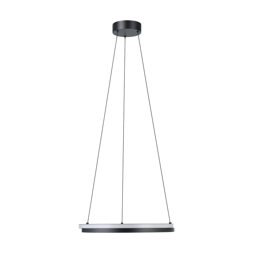 Eglo - Suspension LED dimmable sur câble 2xLED/20W/230V 2700-6500K Ø 48 cm noir + télécommande