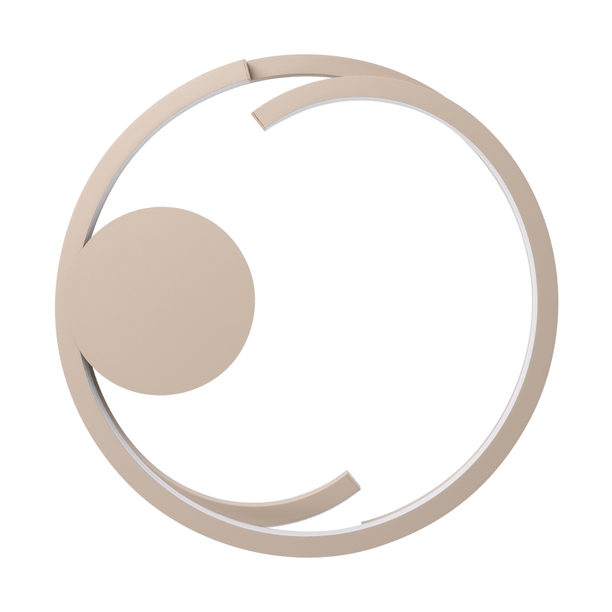 Eglo - Plafonnier LED dimmable 2xLED/20W/230V 2700–6500K Ø 48 cm beige + télécommande