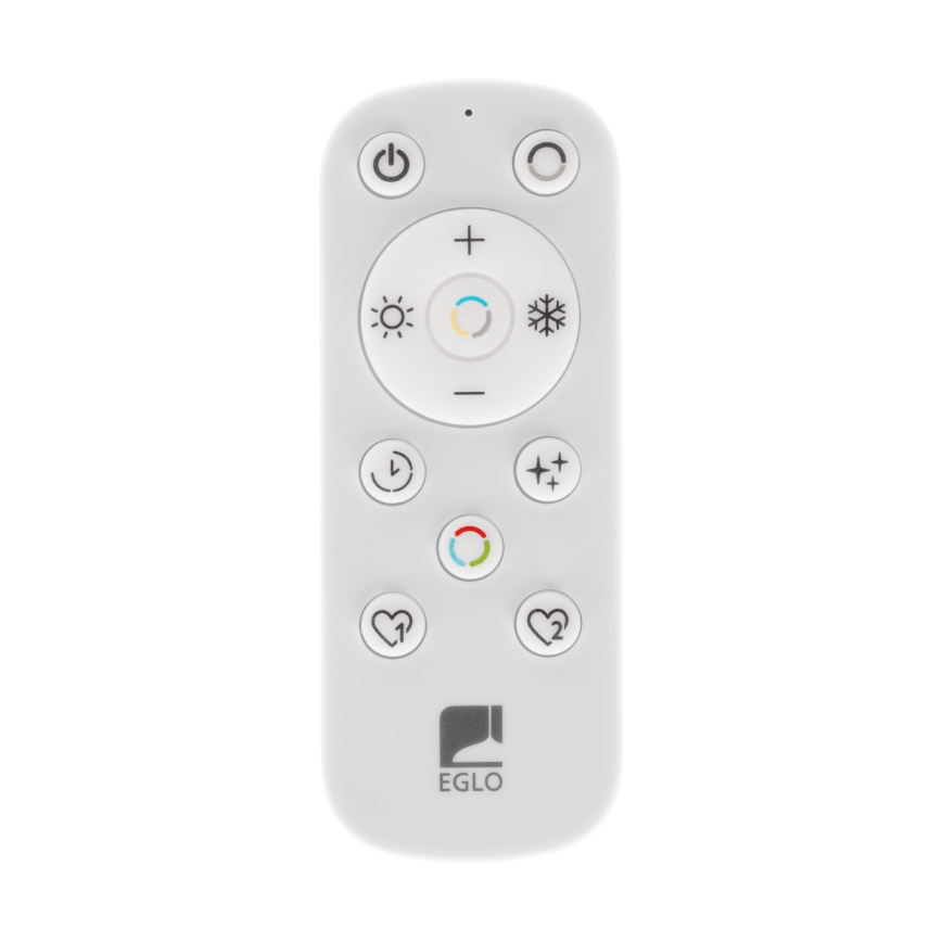 Eglo - Plafonnier LED dimmable 2xLED/20W/230V 2700–6500K Ø 48 cm beige + télécommande