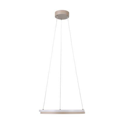 Eglo - Suspension LED dimmable sur câble 2xLED/20W/230V 2700-6500K Ø 48 cm beige + télécommande