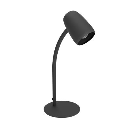 Eglo - Lampe de table 1xE14/18W/230V noire