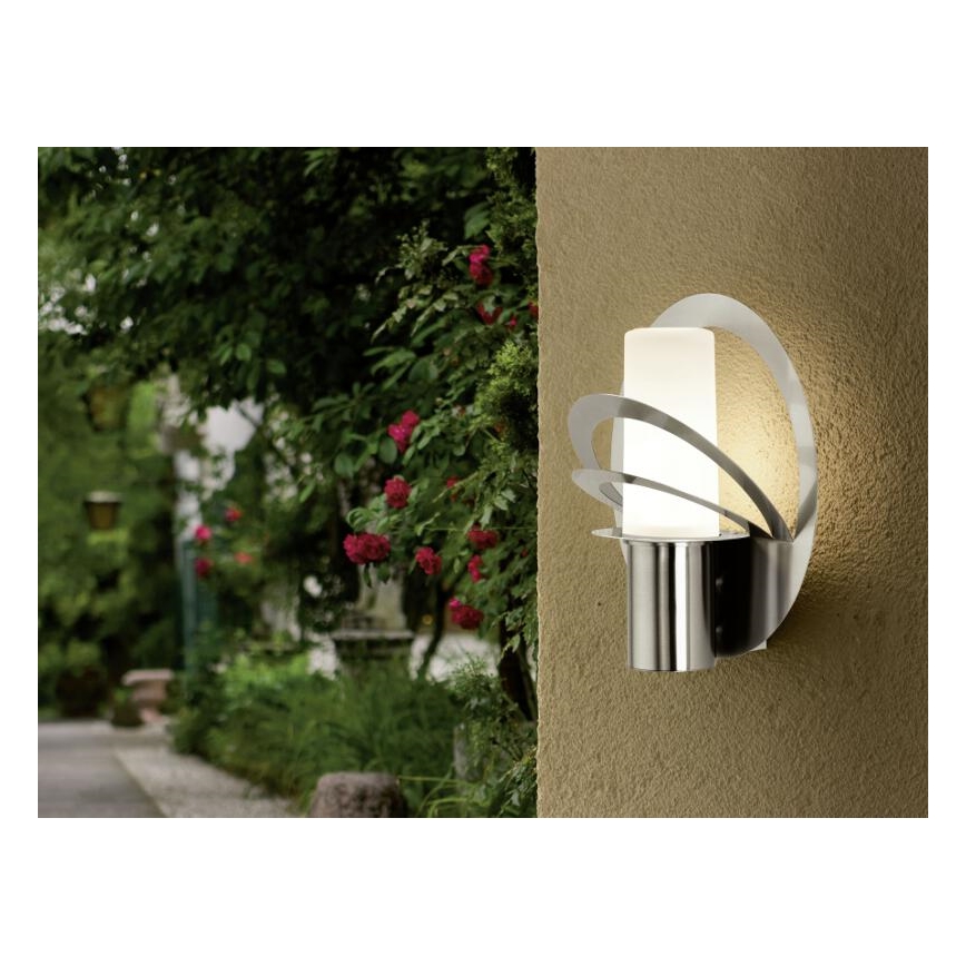 EGLO 90183 - Applique murale extérieure AVELLINO 1xE27/60W blanc IP54