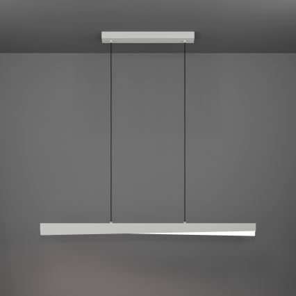 Eglo - Suspension LED RGBW dimmable sur câble LED/19W/230V 2700-6500K gris