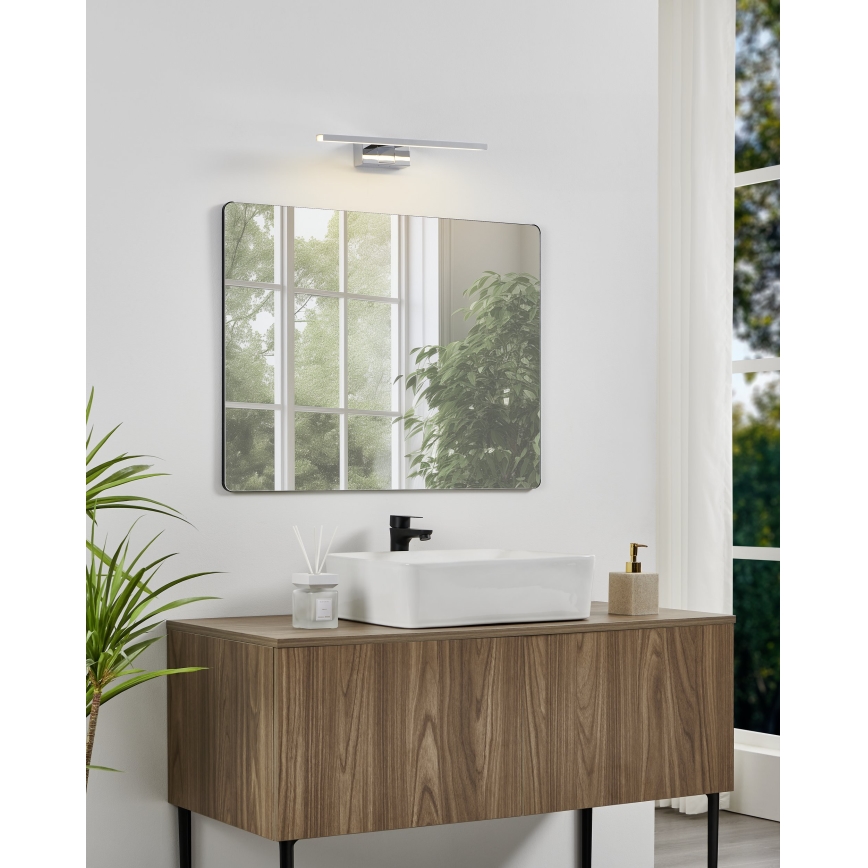 Eglo - Applique LED pour miroir de salle de bains 7W/230V 3000/4000/6500K 40 cm IP44 chrome brillant