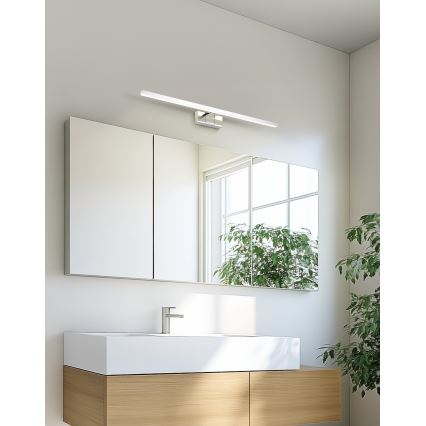 Eglo - Applique LED pour miroir de salle de bains/10 W/230 V 3000/4000/6500 K 60 cm IP44 chrome brillant