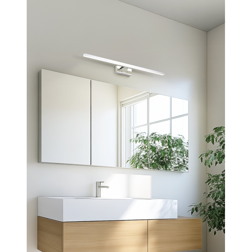 Eglo - Applique LED pour miroir de salle de bains/10 W/230 V 3000/4000/6500 K 60 cm IP44 chrome brillant
