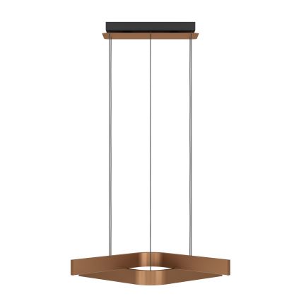 Eglo - Suspension LED RGBW dimmable sur câble 2xLED/18W/230V cuivré/noir
